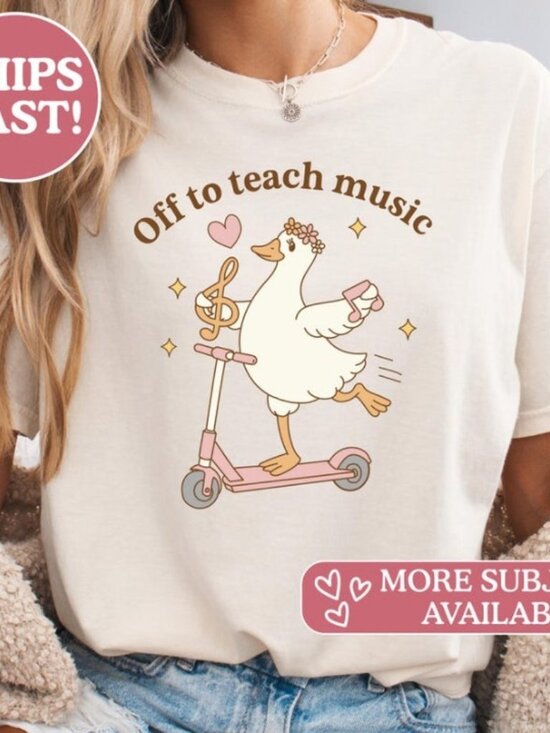 Other - Music Teacher Shirt for a Fun Back to School Educator Tee